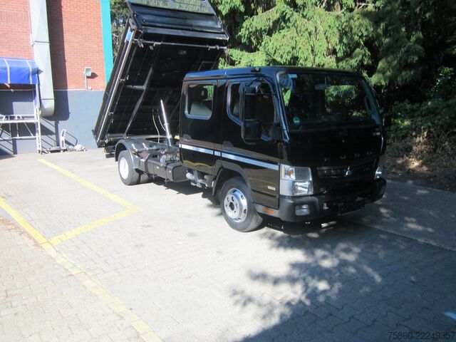 Billenőplatós furgon Mitsubishi 7C18 Fuso Canter DoKa/Kipper 36TKM Klima