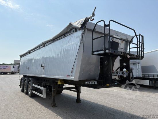 Tippsemitrailer KäSSBOHRER ALU-KASTENMULDE 53M³, BPW-ACHSEN, WASSERDICHT !!!!, EINZELKLAPPE