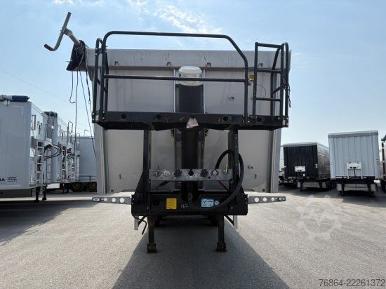 Tippsemitrailer KäSSBOHRER ALU-KASTENMULDE 53M³, BPW-ACHSEN, WASSERDICHT !!!!, EINZELKLAPPE