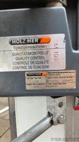 Plattensäge Holz-Her 1225