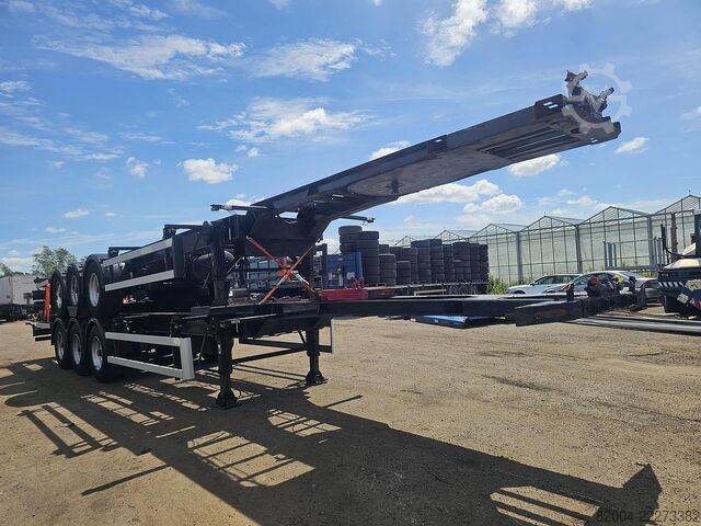 Transport von Containern GROENEWEGEN 45.07 CC-12-27 / 45 FT AND 40 FT CHASSIS BPW DI...