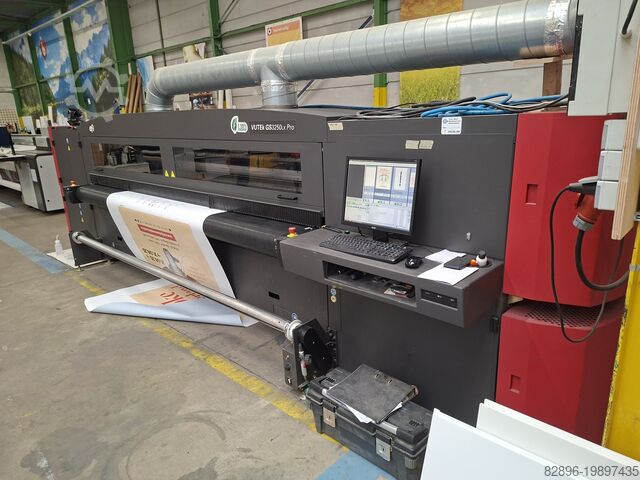 Υβριδικός ψηφιακός εκτυπωτής 3.2 UV LED EFI Vutek GS3250 Lx Pro