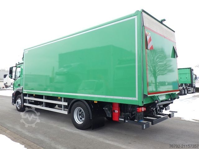 Skříňový nákladní automobil MERCEDES-BENZ 1827 L Actros Koffer 7,3m/LBW/Seitentür/AHK/Klim
