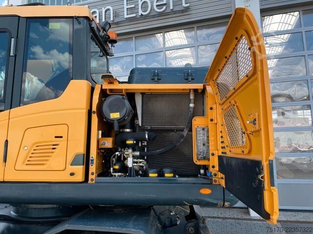Radbagger Hyundai HW 180 / 3.054h / hydr. Grabenräumer / Klima