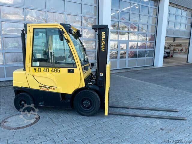 Gabelstapler Hyster H2.5FT / Duplex 3,3m / nur 948h / Waage