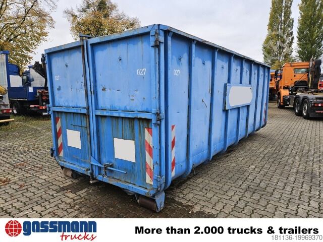 Afzetcontainer Abrollcontainer mit Flügeltür ca. 27m³