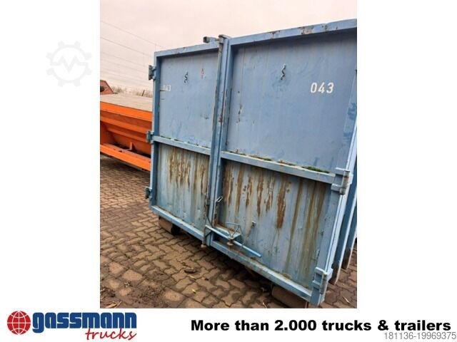 Krogcontainer  Abrollcontainer mit Flügeltür ca. 27m³