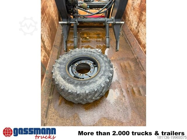 Krogcontainer Abrollcontainer mit Flügeltür ca. 27m³