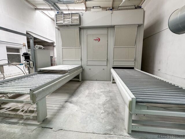 Torkning av lack CEFLA TR2V-FV3