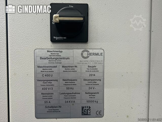 HERMLE C 400 U HERMLE C 400 U