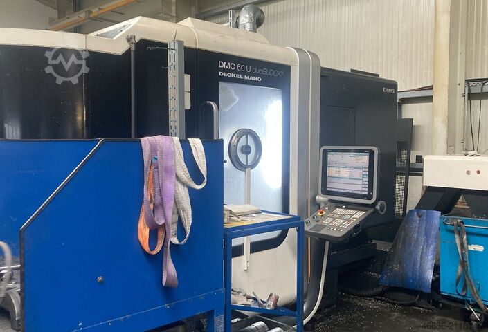 Palletwisselaar BAZ met HSK-A63 DMG MORI DMC-60U Duoblock
