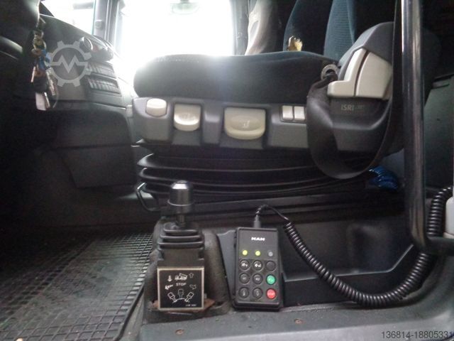 Değiştirilebilir kasalı kamyon MAN TGX 26.440 6x2 XXL BDF Hydraulik PTO