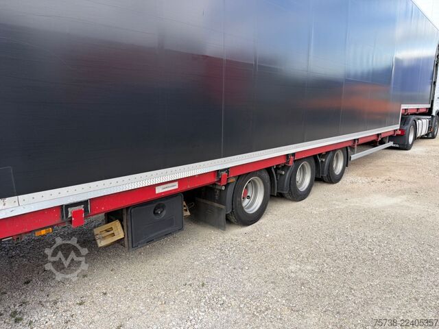 Semi-rimorchio per bevande ACKERMANN-FRUEHAUF PS-F24 hydraulische Schwenkwände/Getränke