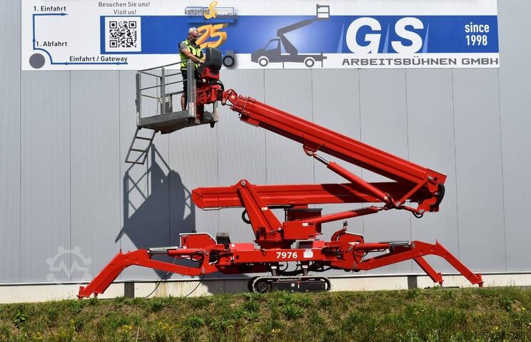 Scharnierende telescopische hoogwerker Teupen Leo 21GT