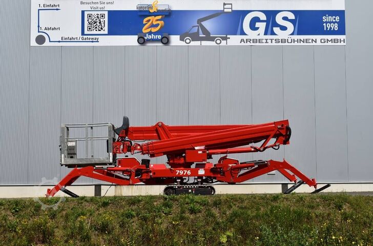 Scharnierende telescopische hoogwerker Teupen Leo 21GT