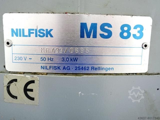 Chip stofzuiger NILFISK  MS 83