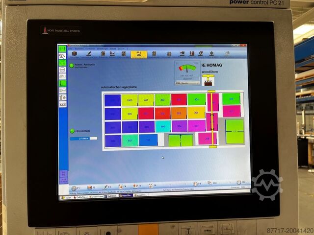 Platten-/Flächenlager HOMAG/BARGSTEDT TLF 410/23/10