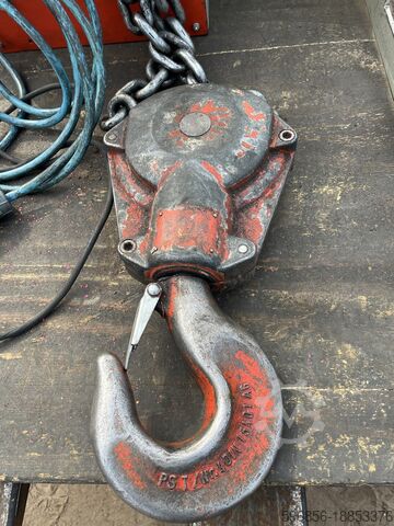 Elektrische kettingtakel 12T 2.8 Carl Stahl 12T 2.8m/s