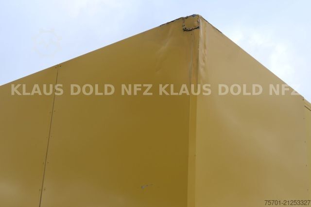 Box trailer  Geser 185-K Koffer  LBW-Dautel bis 2000 kg