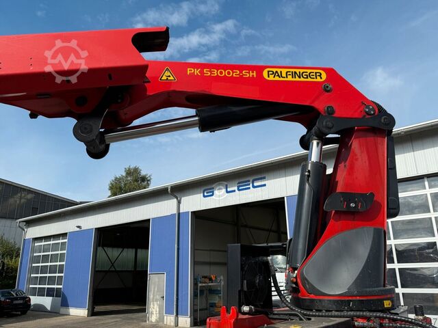 Żuraw samochodowy SCANIA R500 6x4 Pritsche mit Kran Palfinger PK53002 SH