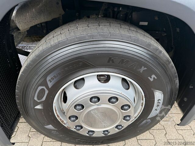Valník SCANIA R500 6x4 Pritsche mit Kran Palfinger PK53002 SH