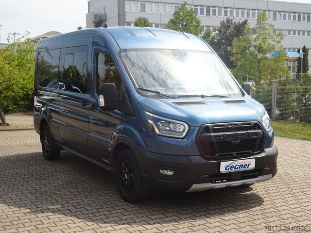 Hög tak skåpbil FORD Transit DoKa Kasten 350 L3H2 Trail AHK Navi ACC