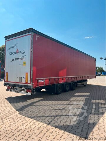 Semirimorchio SCHMITZ CARGOBULL MEGA Curtainsider Seitenplane  SCB*S3T