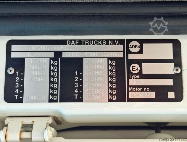 Standart çekici ünitesi DAF XF 480 SSC FT FULL AIR SUSPENDED 837.000 KM SUPE