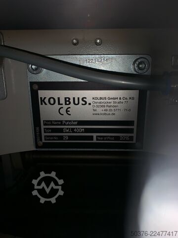 Ligne de traitement entièrement automatisée pour boîtes en carton rigide jusqu'à 400 cycles/heure Kolbus fully equiped BoxLine SW series