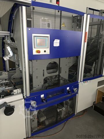 Ligne de traitement entièrement automatisée pour boîtes en carton rigide jusqu'à 400 cycles/heure Kolbus fully equiped BoxLine SW series