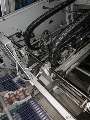 Ligne de traitement entièrement automatisée pour boîtes en carton rigide jusqu'à 400 cycles/heure Kolbus fully equiped BoxLine SW series