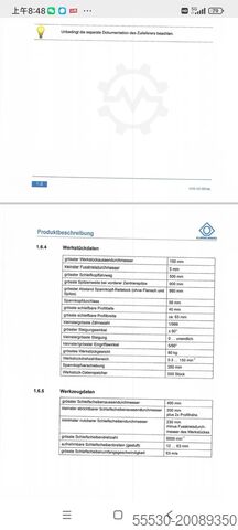 Gewinde- und Schneckenschleifmaschine KLINGELNBERG H10