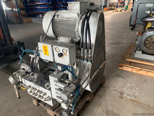 Hogedrukpompunit 400bar 56l/min. Uraca RS716E/400