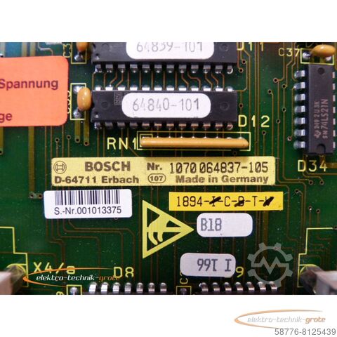 Bosch onderdeel Bosch M601 Zentraleinheit 1070064837-105   - ! -