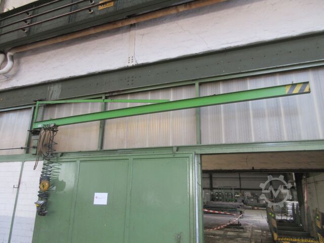 Forgódaru Falra szerelt forgódaru Daru Daru Vetter Drehkran Hallenkran Kran NL 125KG incl. Stahl Kettenzug 5,5m