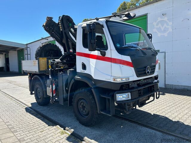 Ladbil med lad UNIMOG U20 / Palfinger PK 9001 + Funk