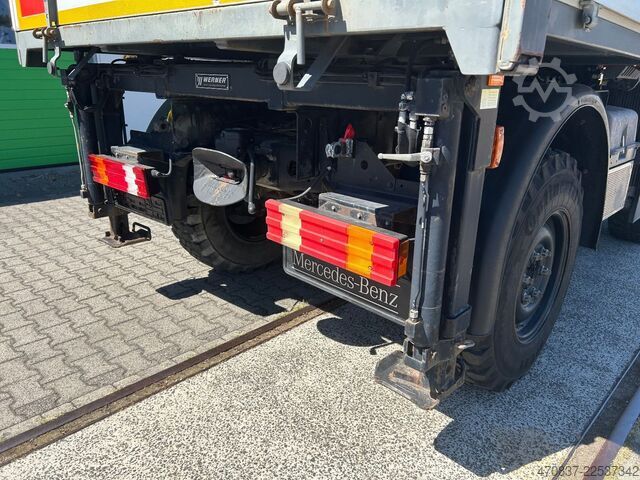 Ladbil med lad UNIMOG U20 / Palfinger PK 9001 + Funk