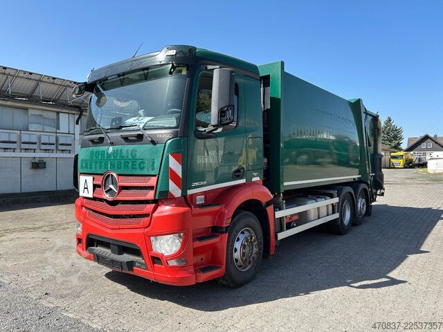 Çöp kamyonu MERCEDES-BENZ 2533 / Faun VarioPress 524 + Schüttung