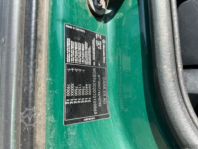 Çöp kamyonu MERCEDES-BENZ 2533 / Faun VarioPress 524 + Schüttung
