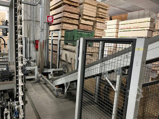 Linea di giunzione a dita paternoster a secco WEINIG 
