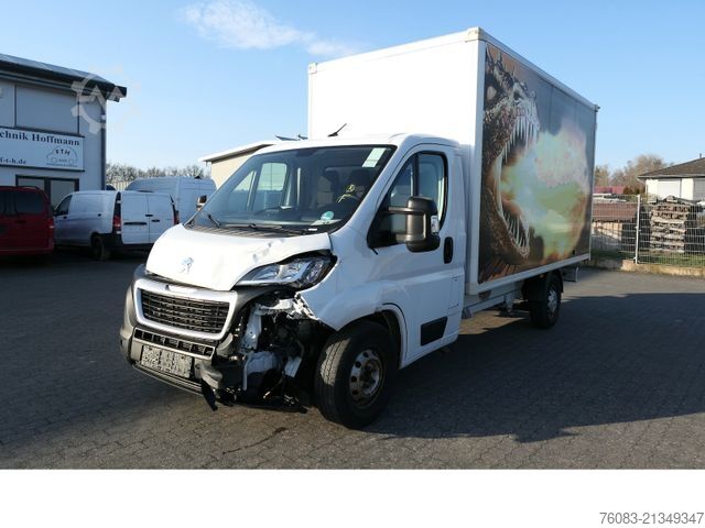 Dobozos furgon PEUGEOT Boxer 165 Maxi Koffer extrahoch 2,25m Klima