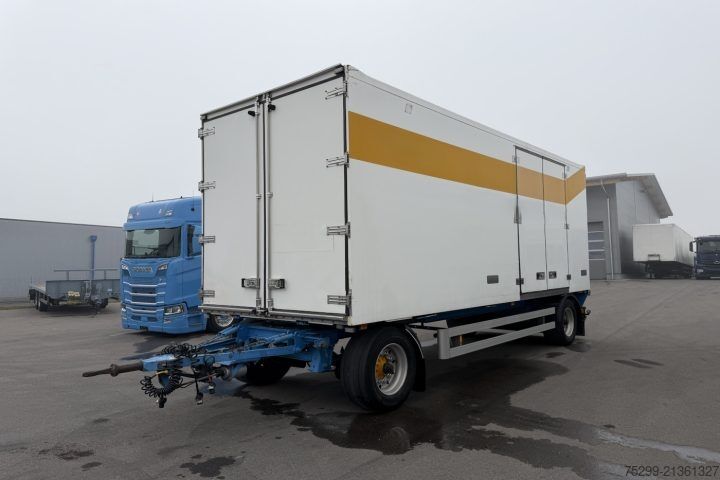 Prikolica sa sandukom Van Hool 2K0019 Koffer / Swiss-Vehicle