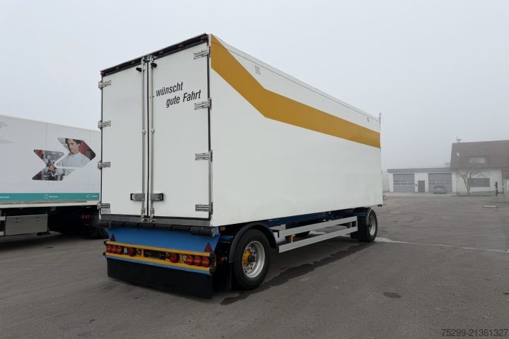 Prikolica sa sandukom Van Hool 2K0019 Koffer / Swiss-Vehicle