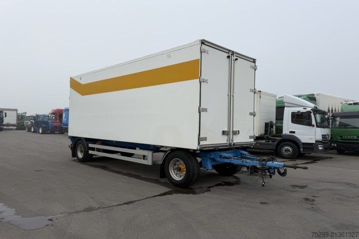 Prikolica sa sandukom Van Hool 2K0019 Koffer / Swiss-Vehicle