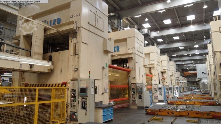 Dvojsloupový tažný lis - hydraulický MÜLLER ZE 1000-40.3.3