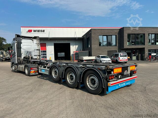 Wissellaadbak oplegger D-TEC Flexitrailer LS Containerchassis