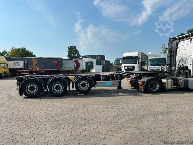 Wissellaadbak oplegger D-TEC Flexitrailer LS Containerchassis