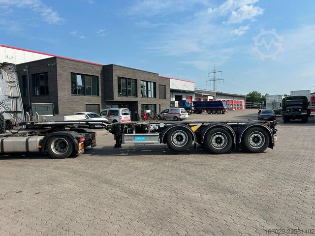 Wissellaadbak oplegger D-TEC Flexitrailer LS Containerchassis