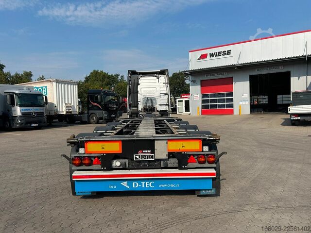 Wissellaadbak oplegger D-TEC Flexitrailer LS Containerchassis
