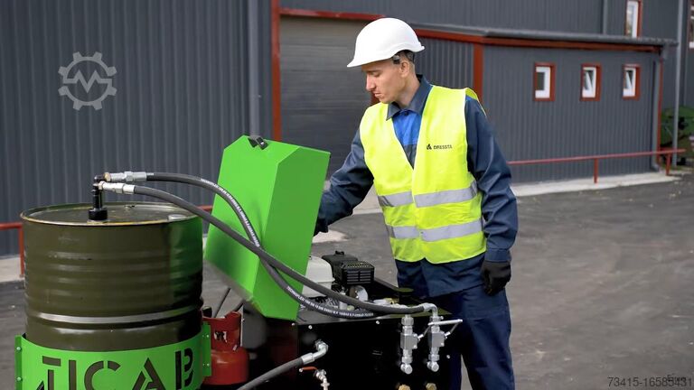 Bitumenes emulziós permetező/aszfaltszóró TICAB Asphalt Sprayer 200 L/ Manufacturer